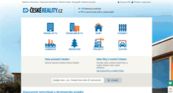 Desktop Screenshot of ceskereality.cz