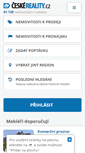 Mobile Screenshot of ceskereality.cz